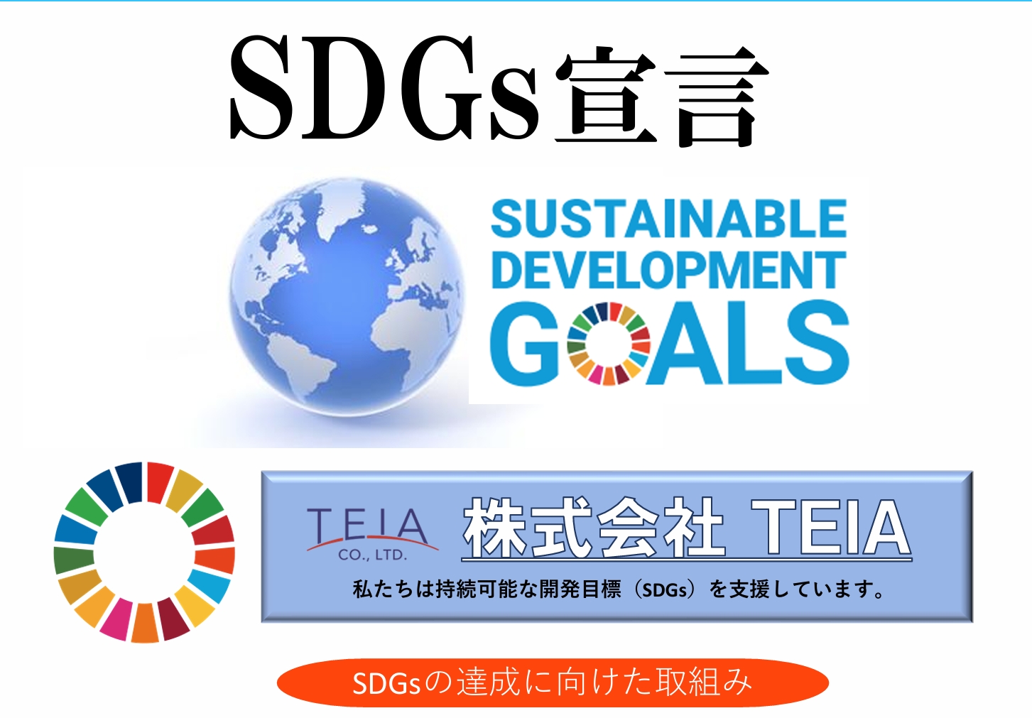 株式会社TEIA SDGsへの取り組み