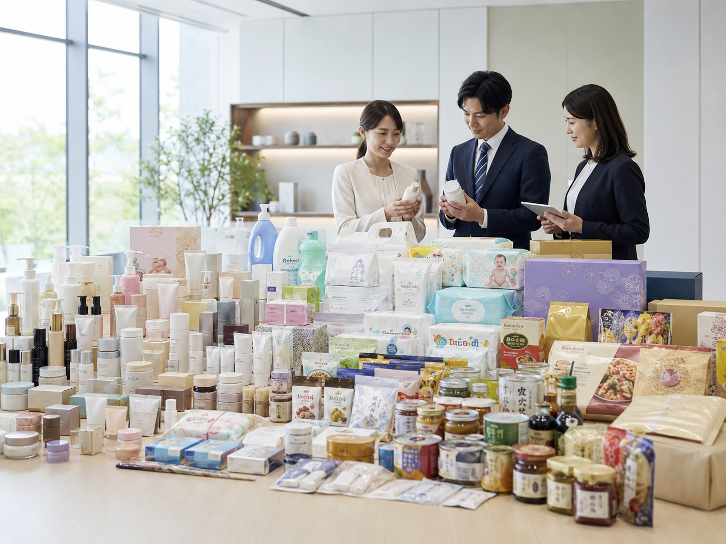 豊富な商品ラインアップ